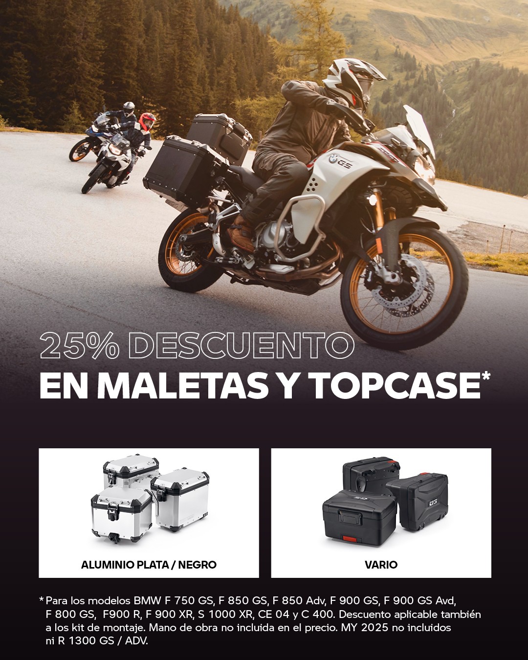 Maletas y Top Case