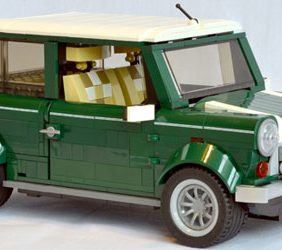 Un MINI en 1077 piezas de LEGO