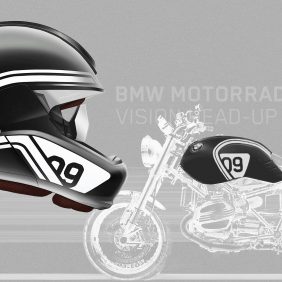 Luz láser para motos y casco con Head-Up Display, lo último de BMW Motorrad