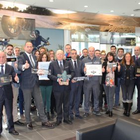 Autosa recibe el premio a la Excelencia en BMW Motorrad 2017