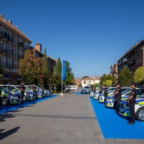 Autosa realiza una nueva entrega de vehículos policiales para la Policía Local de Las Rozas